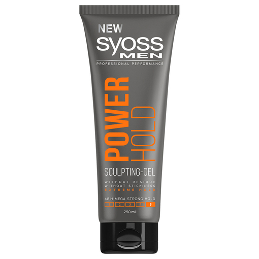 Product Syoss Ανδρικό Gel Μαλλιών Power Hold Mega Strong 250ml base image