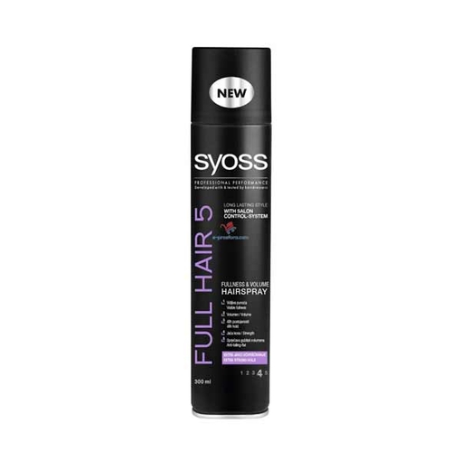 Product Syoss Hair Spray Full Hair 5 Λακ για Πυκνότητα & Όγκο 400ml base image