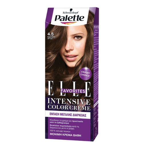 Product Schwarzkopf Palette Βαφή Μαλλιών Intensive Color Crème 110ml - No 4.5 Καστανό Χρυσό base image