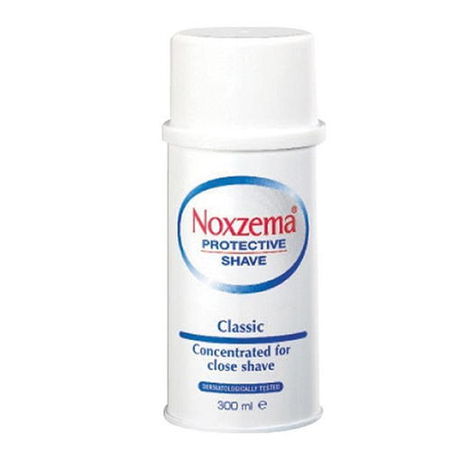 Product Noxzema Shaving Foam Regular White 300ml base image