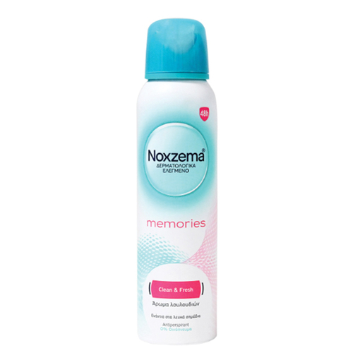 Product Noxzema Memories Deodorant Spray 150ml base image