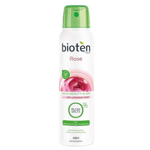 Product Bioten Rose Deodorant Spray 150ml base image