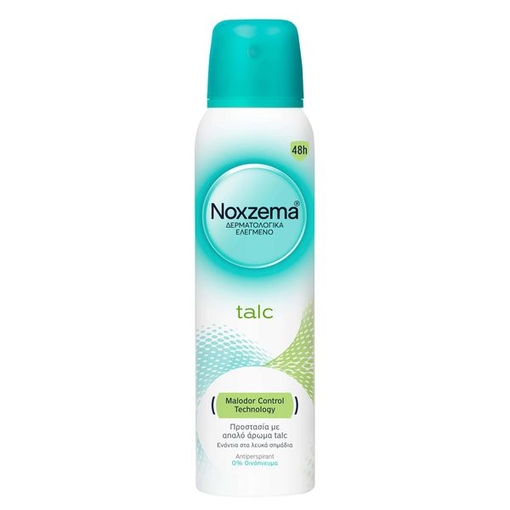Product Noxzema Talc Deodorant Spray 150ml base image