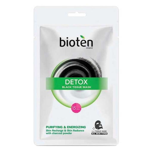 Product Bioten Black Tissue Mask 20ml base image