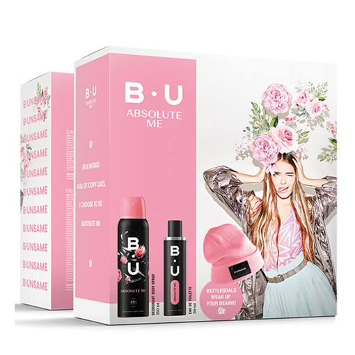 Product B.U. Absolute Me Set: Eau de Toilette 50ml + Deodorant Spray 150ml & Gift Beanie base image