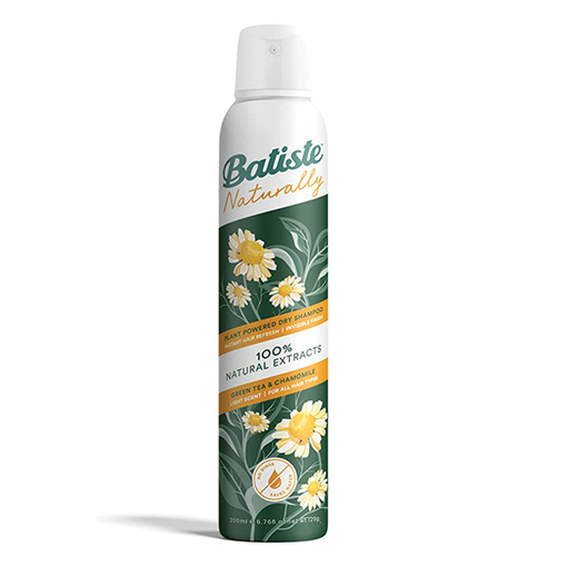 Product Batiste Naturally Green Tea Chamomile Dry Shampoo 200ml base image