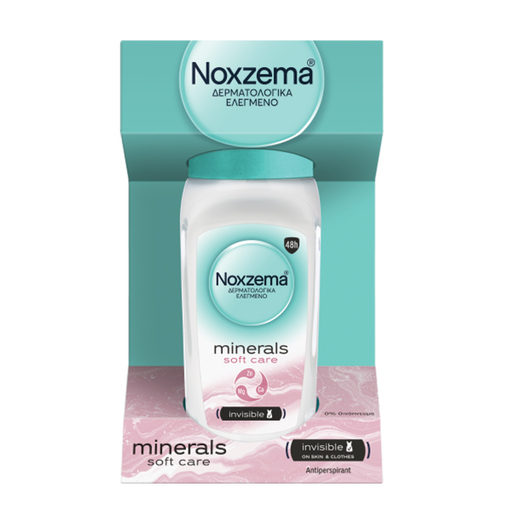 Product Noxzema Minerals Soft Care Deodorant Roll-on 50ml base image