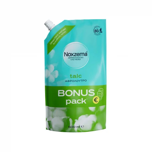 Product Noxzema Shower Gel Talc Bag 600ml base image