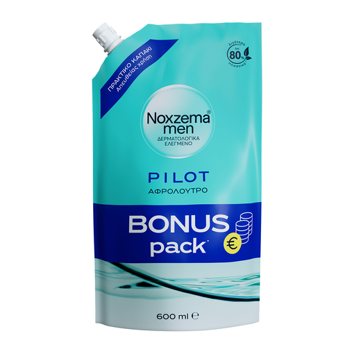 Product Noxzema Shower Gel Men Bonus Pack Pilot 600ml base image