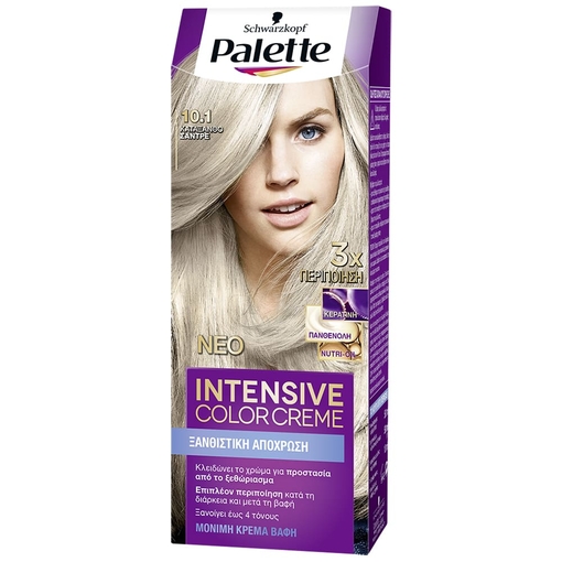 Product Schwarzkopf Palette Βαφή Μαλλιών Intensive Color Crème 110ml - No 10.1 Κατάξανθο Σαντρέ base image