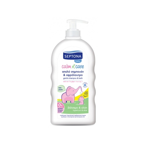 Product Septona Baby Calm n Care Gentle Baby Shampoo & Shower Gel with Balsam & Aloe 500ml base image