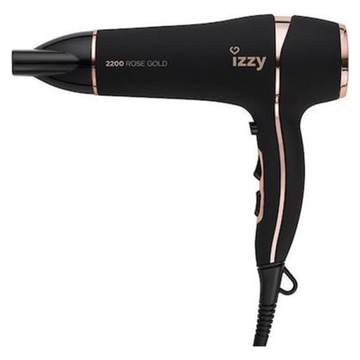 Product Izzy Rose Gold Ionic 2400w Hair dryer base image