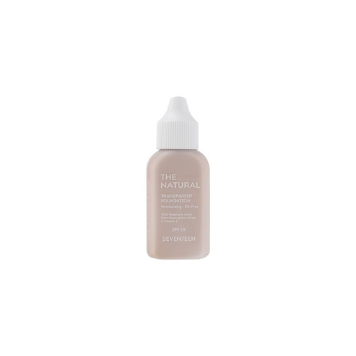 Product SEVENTEEN The Natural Transparent Foundation No 1 base image