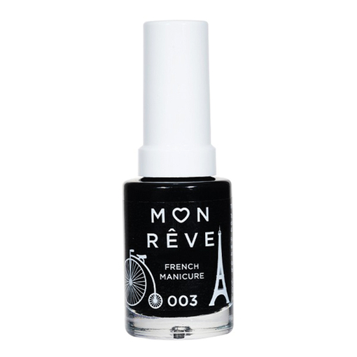 Product Mon Reve French Manicure Sheer 13ml - 03 Black Tip base image