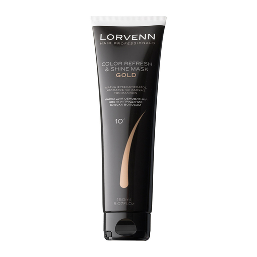 Product Lorvenn Color Refresh & Shine Mask Gold 150ml base image