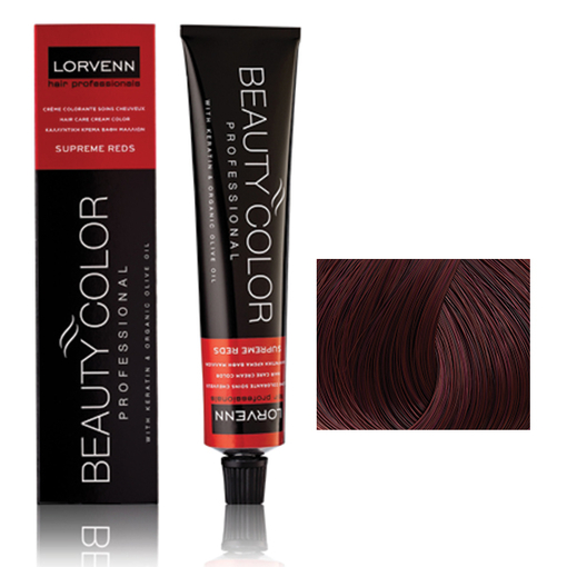 Product Lorvenn Beauty Color Supreme Reds 70ml - 6.20 Ξανθό Σκούρο Ιριζέ Έντονο base image