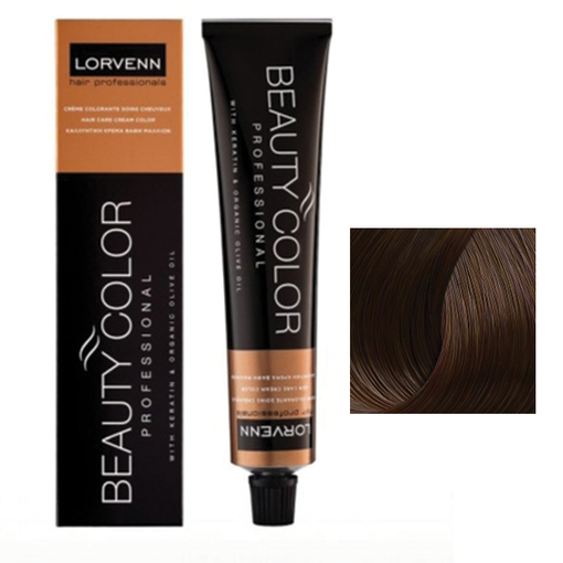 Product Lorvenn Beauty Color 70ml - No 6.77 Ξανθό Σκούρο Καφέ Βαθύ base image