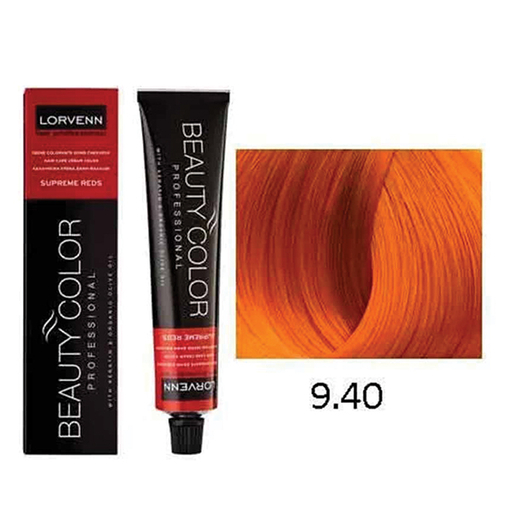 Product Lorvenn Beauty Color Supreme Reds 70ml - 9.40 Ξανθό Πολύ Ανοιχτό Χάλκινο base image