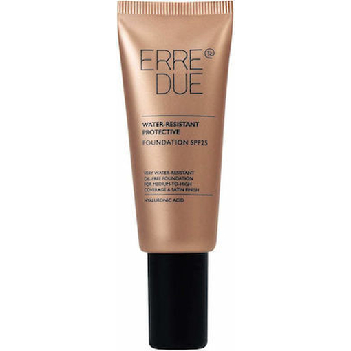 Product Erre Due Water Resistant Protective Foundation Spf25 702 - 30ml, Natural Beige base image