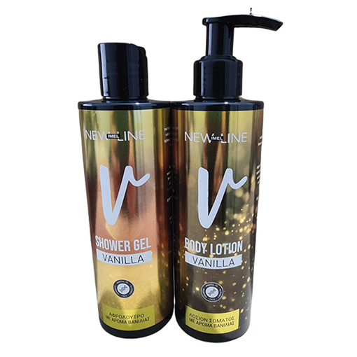 Product Imel New Line Σετ Body Lotion & Shower Gel Vanilla 250ml base image