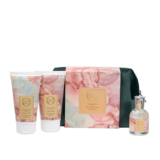 Product Fresh Line Cassandra Limited Edition Set Shower Gel 150m. Body Lotion 150ml & Perfumed Body Water 50ml base image