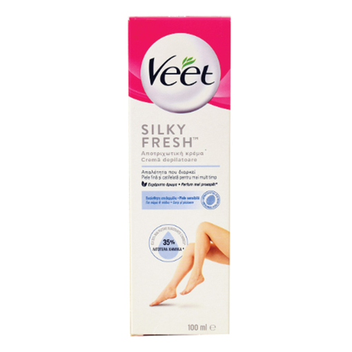 Product Veet Αποτριχωτική Κρέμα για Ευαίσθητη Επιδερμίδα 100ml base image