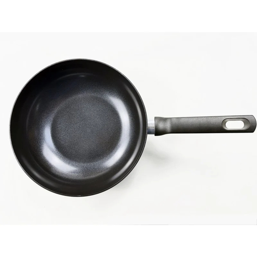 Product Wok 28cm Black Non-Stick Wok with Ceramic Coating base image