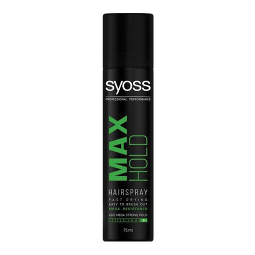 Product Syoss Mini Max Hold Hairspray 75ml base image