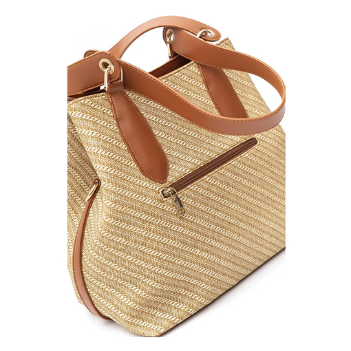 Product Fragola Γυναικεία Τσάντα Ώμου Shopper Bag Beige base image