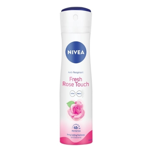 Product Nivea Female/Male Deodorant Spray 150ml Fresh Rose Touch base image