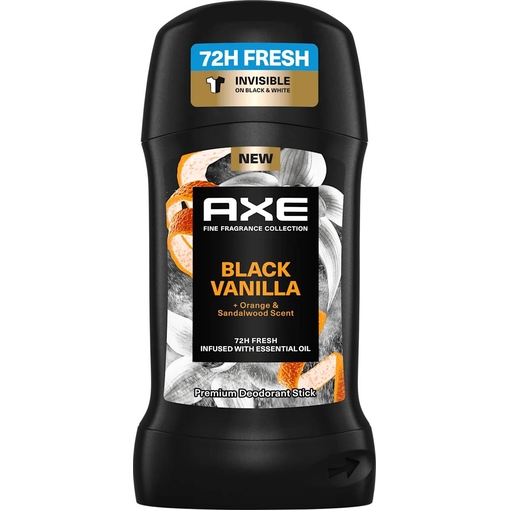 Product Axe Black Vanilla Deo Stick Αποσμητικό Σε Στικ 50ml base image