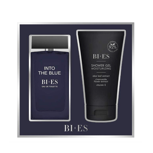 Product Bi-es Into the Blue Set: Eau de Toilette 90ml & Shower Gel 150ml base image