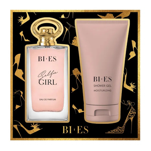 Product BI-ES Selfie Girl Γυναικείο Σετ Δώρου 2τμχ: Eau de Parfum 90ml + Shower Gel 150ml base image