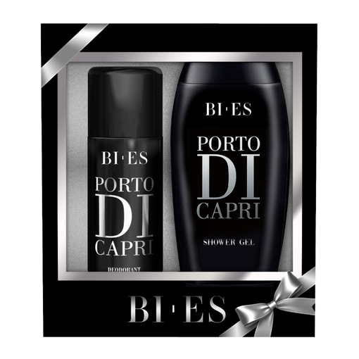 Product BI-ES Blossom Porto Di Capri Ανδρικό Σετ Δώρου 2τμχ: Deodorant 150ml + Shower Gel 150ml  base image