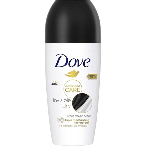 Product Dove Advanced Care Invisible Dry Roll-On Deodorant 50ml base image