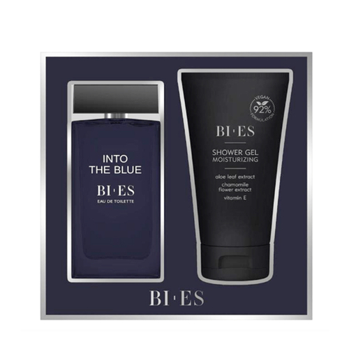 Product Bi-Es  Into The Blue Set: Eau de Toilette 90ml + Shower Gel 150ml base image