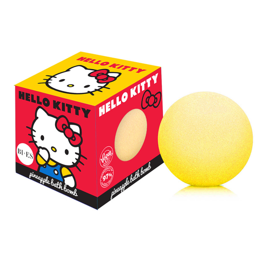 Product Hello Kitty Bath Bomb Pineapple 165g base image