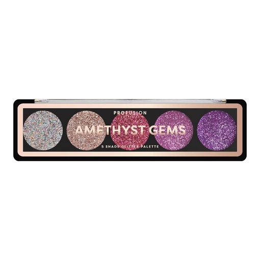 Product Profusion Amethyst Gems 5 Shades Glitter Pallete base image