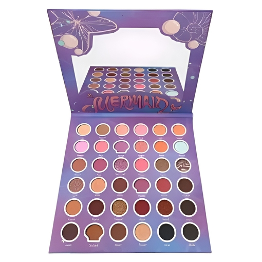 Product Febble Παλέτα Σκιών Ματιών 32 Χρωμάτων Mermaid Eyeshadows Palette base image