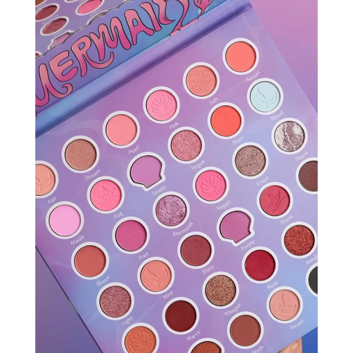 Product Febble Παλέτα Σκιών Ματιών 32 Χρωμάτων Mermaid Eyeshadows Palette base image