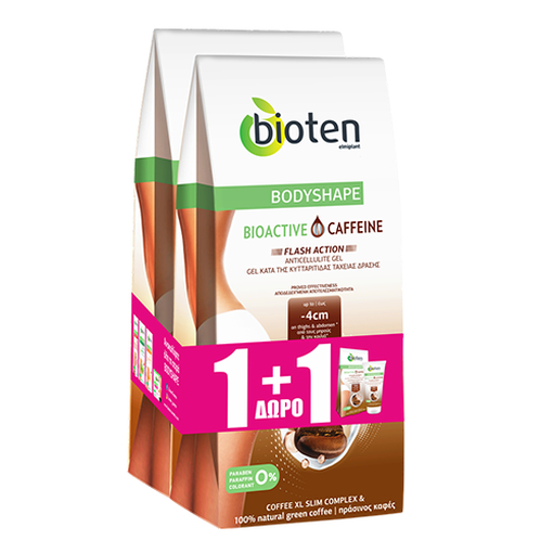 Product Bioten Bodyshape Bioactive Caffeine Gel 200ml | Προσφορά 1+1  base image