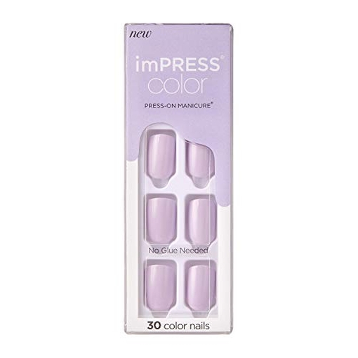 Product KISS Impress Color Press-On Manicure | Απόχρωση Picture Purplect base image