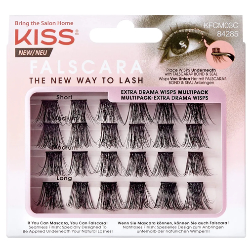 Product Kiss Falscara Eyelash Lengthening Wisps Multi Pack 03 base image