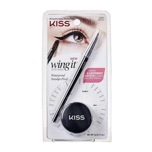 Product Kiss Σετ Eyeliner Με Στένσιλ base image