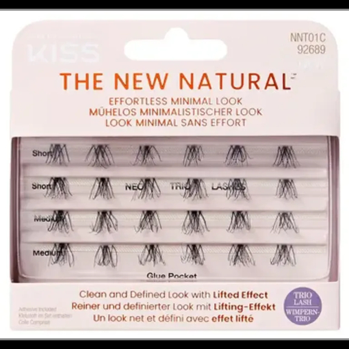 Product Kiss the False Lashes Multi Kit New Natural Trio 01 base image