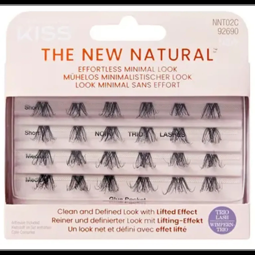 Product Kiss the False Lashes Multi Kit New Natural Trio 01 base image