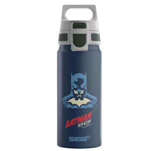 Product Sigg Children's Batman Into Action Bottle 600ml - Multi-Blue base image