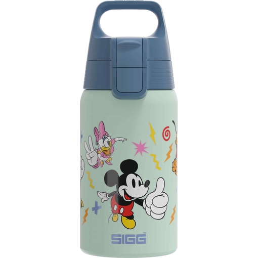Product SIGG Shield ONE Kids Stainless Steel Water Bottle Mickey & Friends Single-Wall Medium 500ml base image