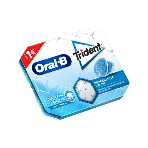 Product Τσίχλα Trident Oral B - Αναζωογονητική Γεύση Μέντας base image