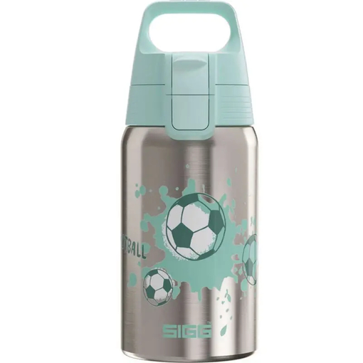 Product Sigg Love Football Shield Stainless Steel Water Bottle With Insulation 0.5L base image